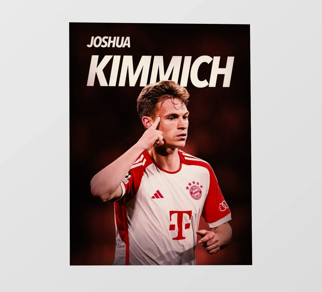 Joshua Kimmich pellicola backlit da Dumery Art