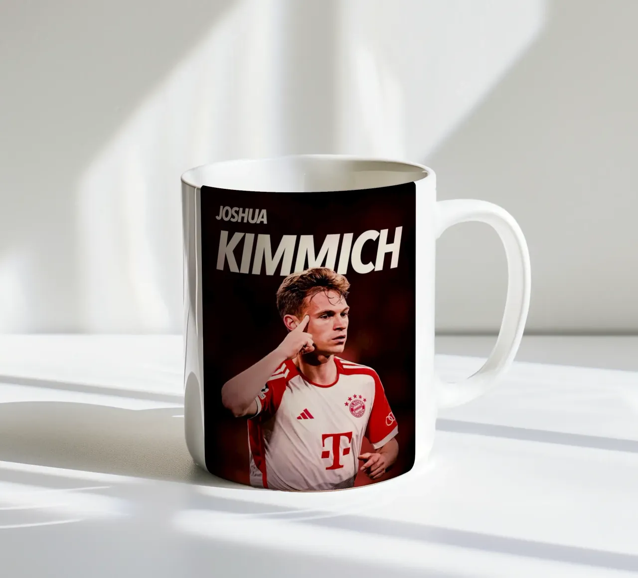 Joshua Kimmich tazza in ceramica da Dumery Art