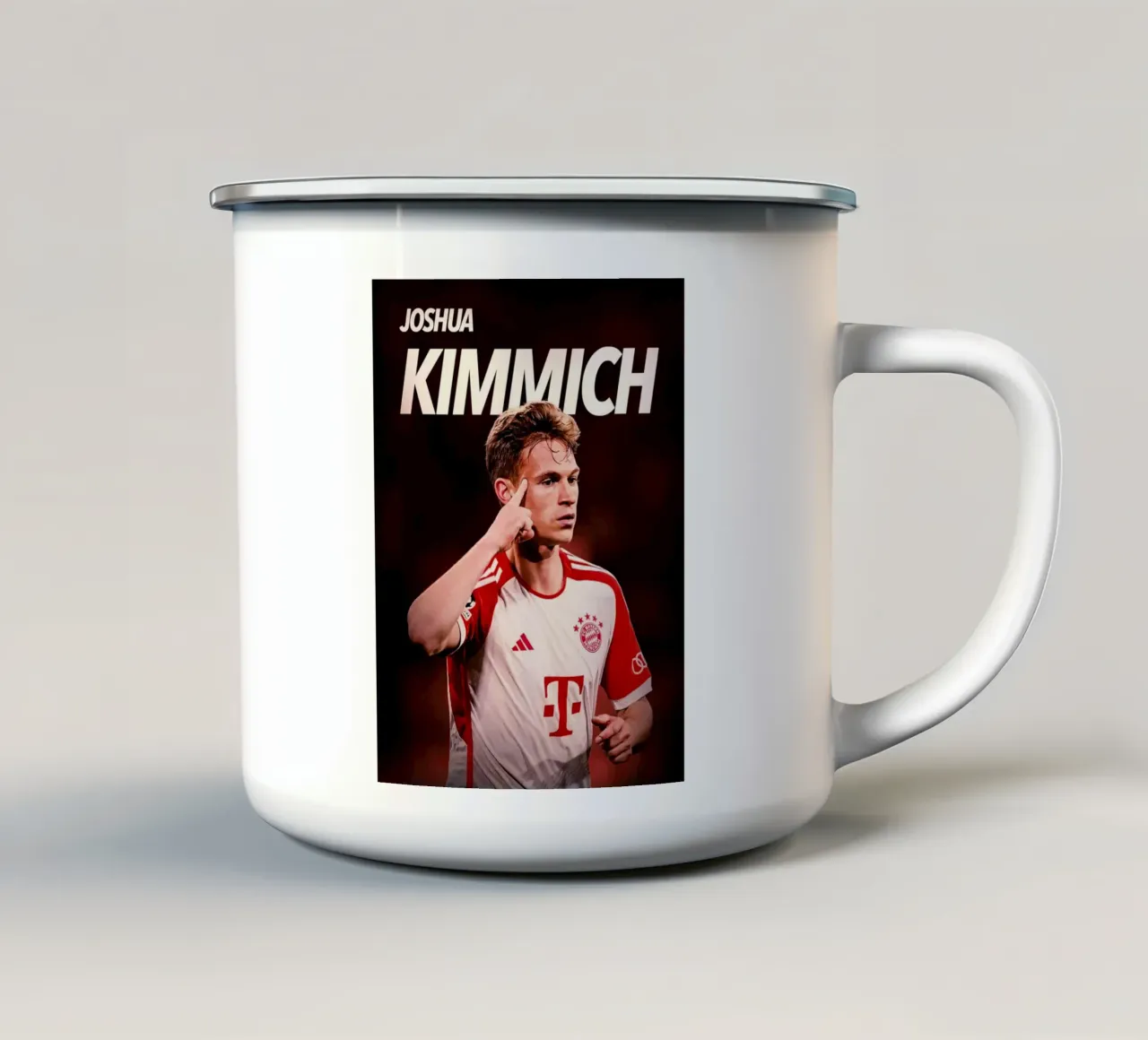 Joshua Kimmich tazza in smalto da Dumery Art