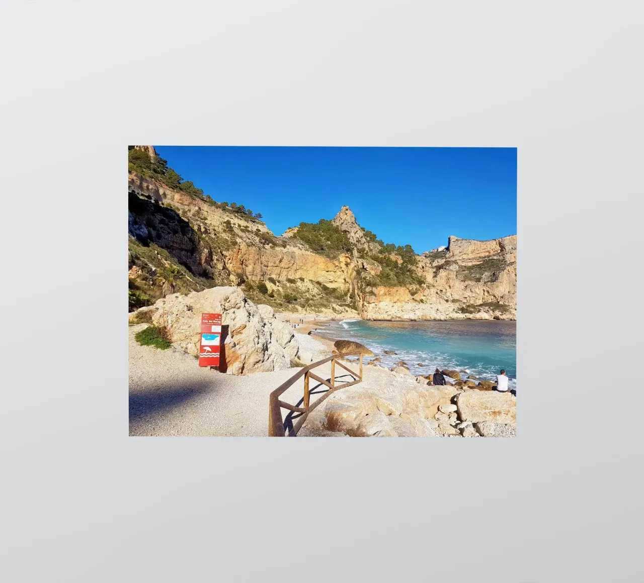 Cala del Moraig adesivo da dava