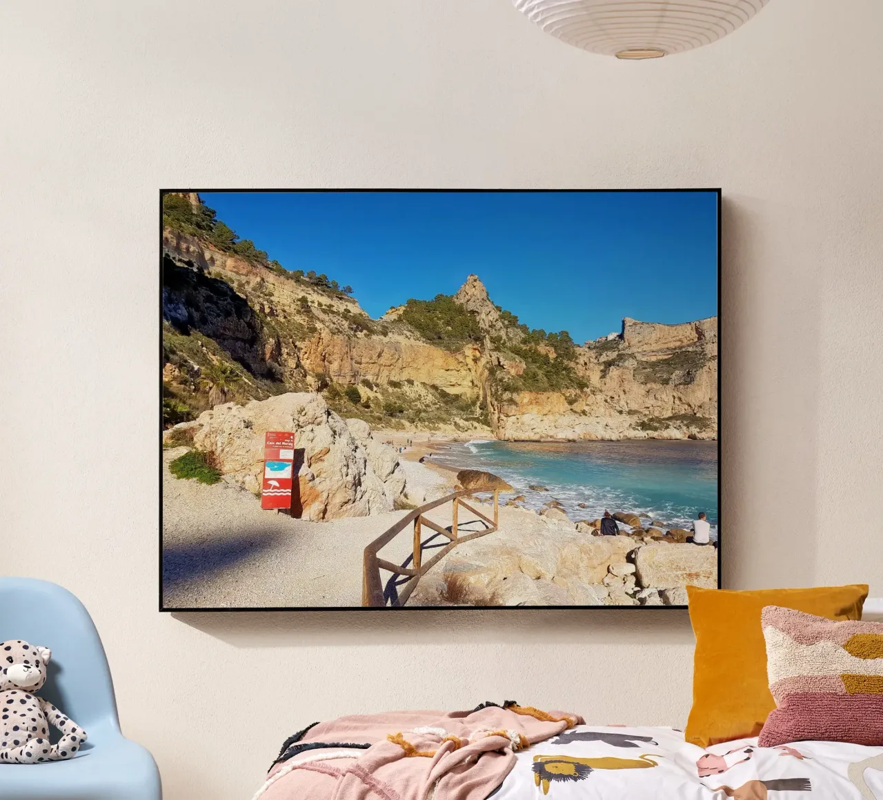 Cala del Moraig plexiglass da dava