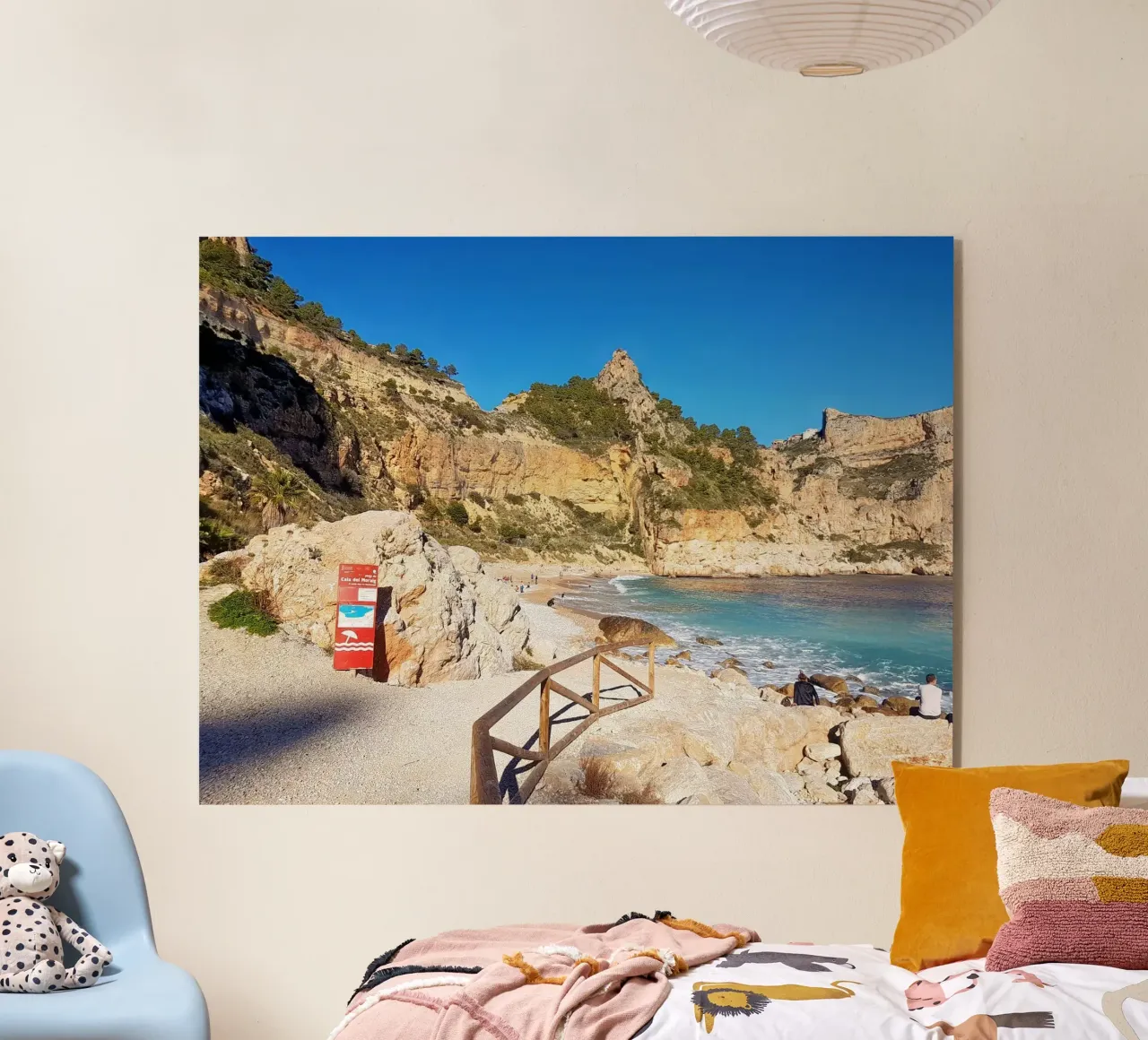 Cala del Moraig plexiglass da dava