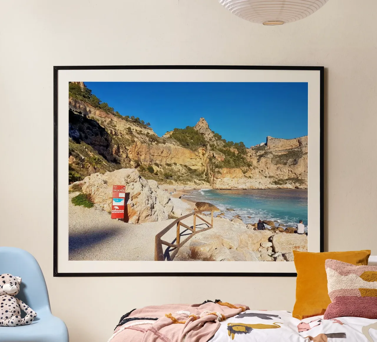 Cala del Moraig poster da dava