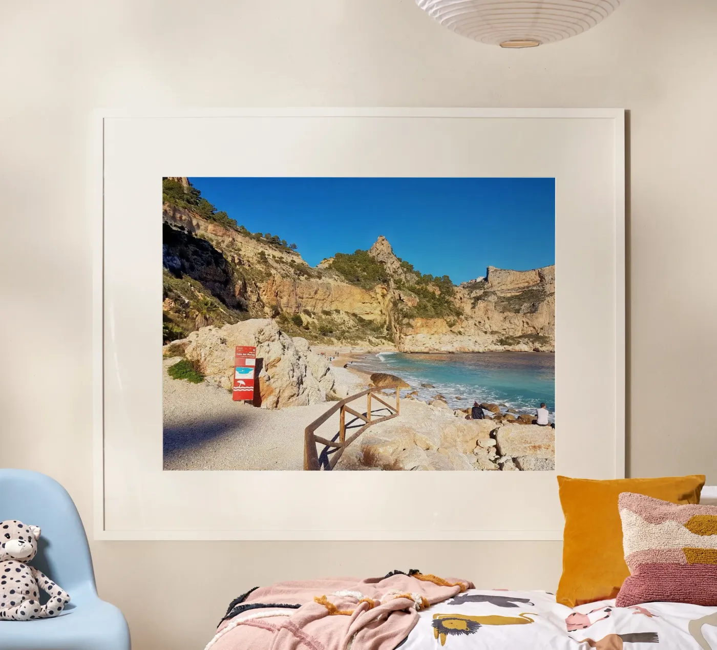 Cala del Moraig Poster von dava
