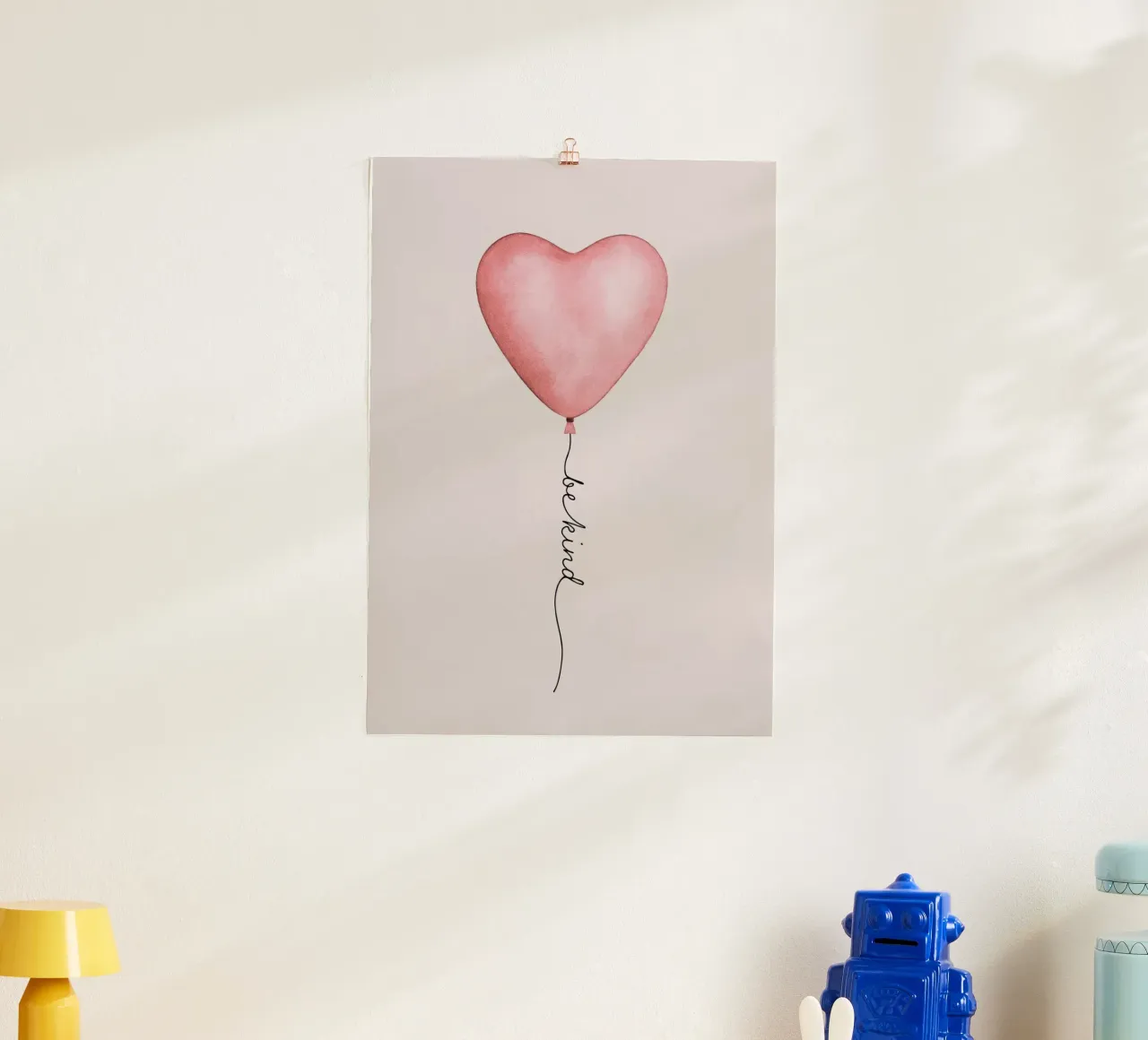 Palloncino Be Kind poster da Panait Ivascu