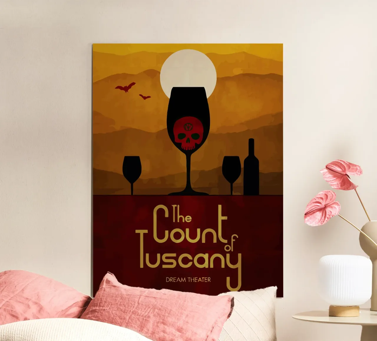Dream Theater The Count of Tuscany poster da Dumery Art