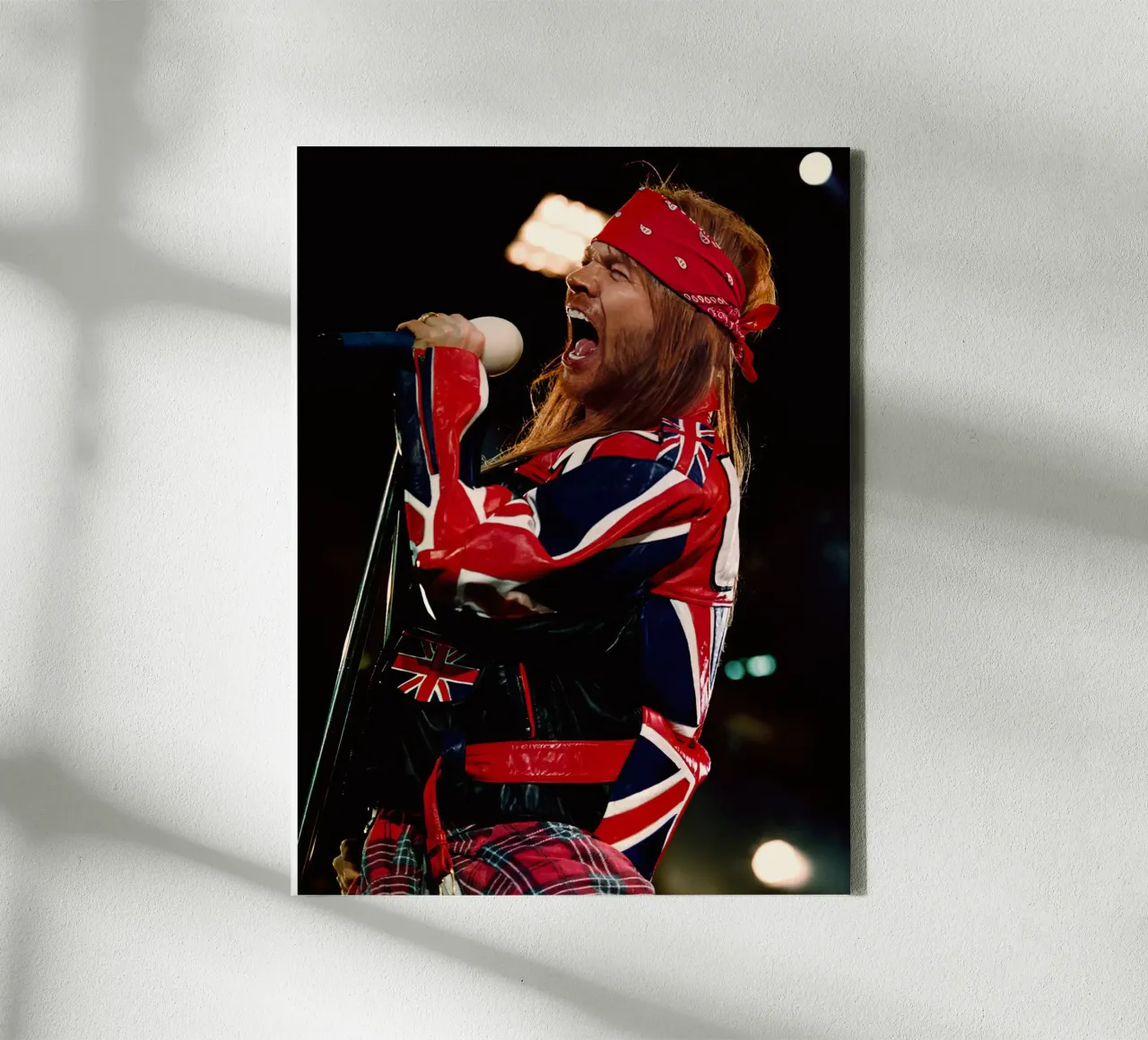 Axl Rose tela con Cornice a cassetta da Dumery Art