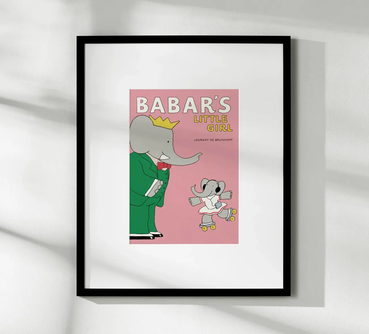 Babar bambina poster da Panait Ivascu