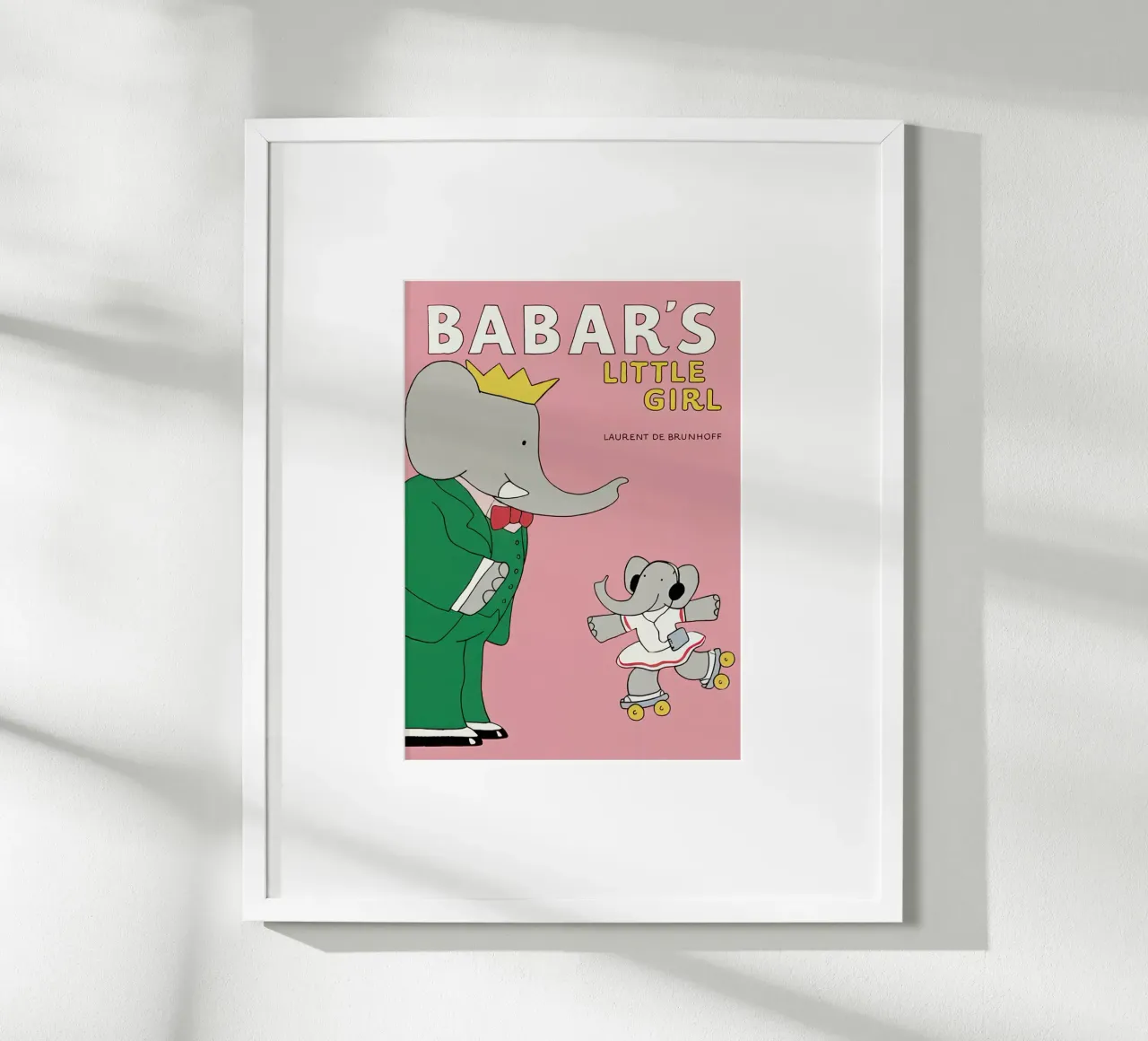 Babar bambina poster da Panait Ivascu