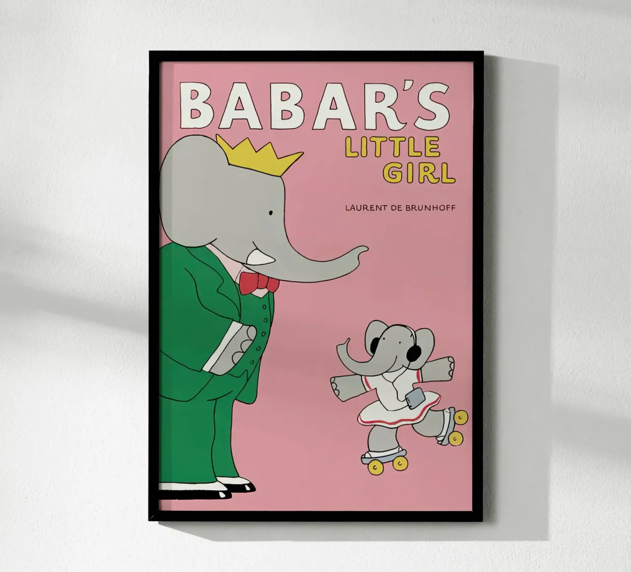 Babar bambina poster da Panait Ivascu