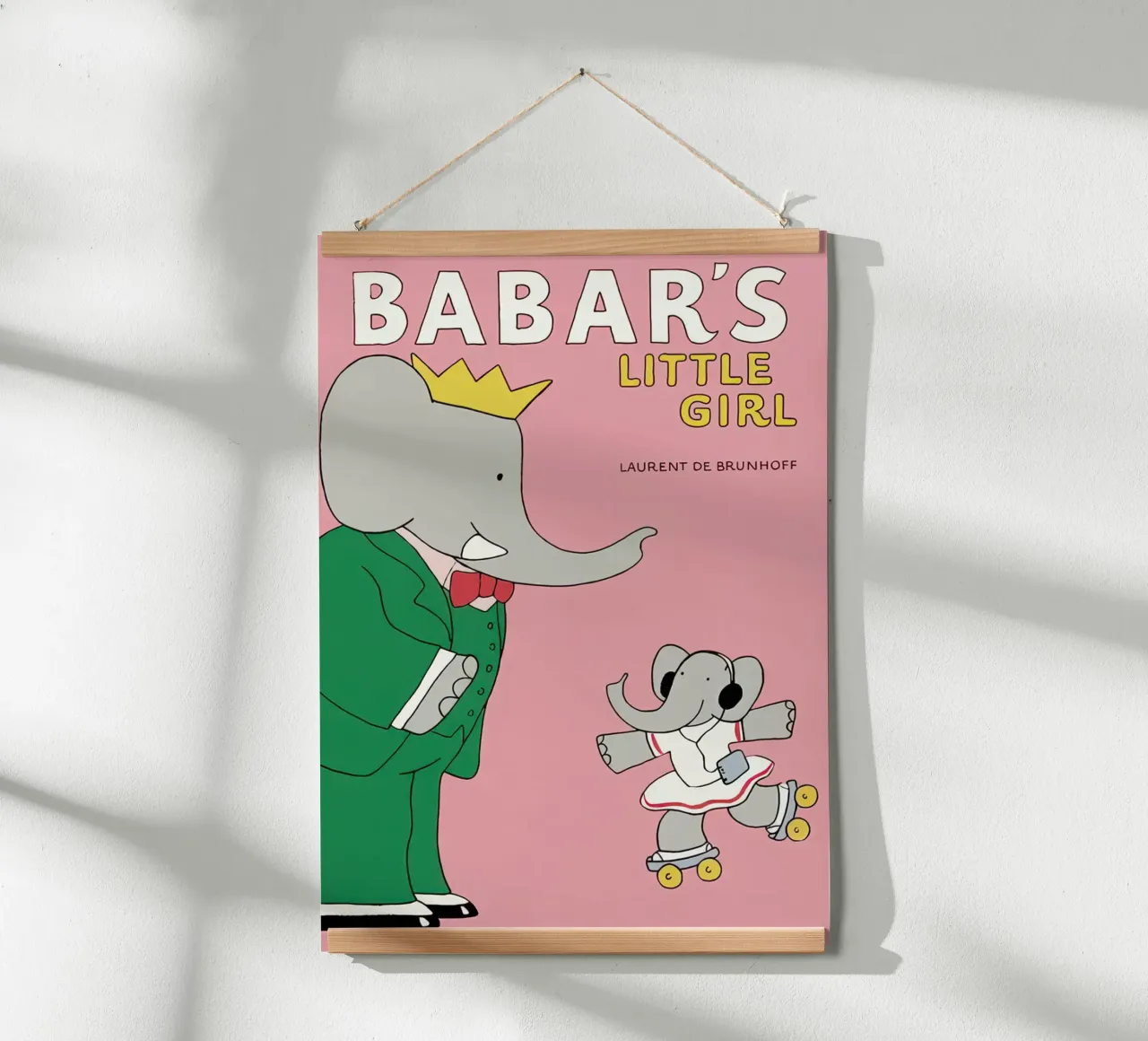 Babar bambina poster da Panait Ivascu