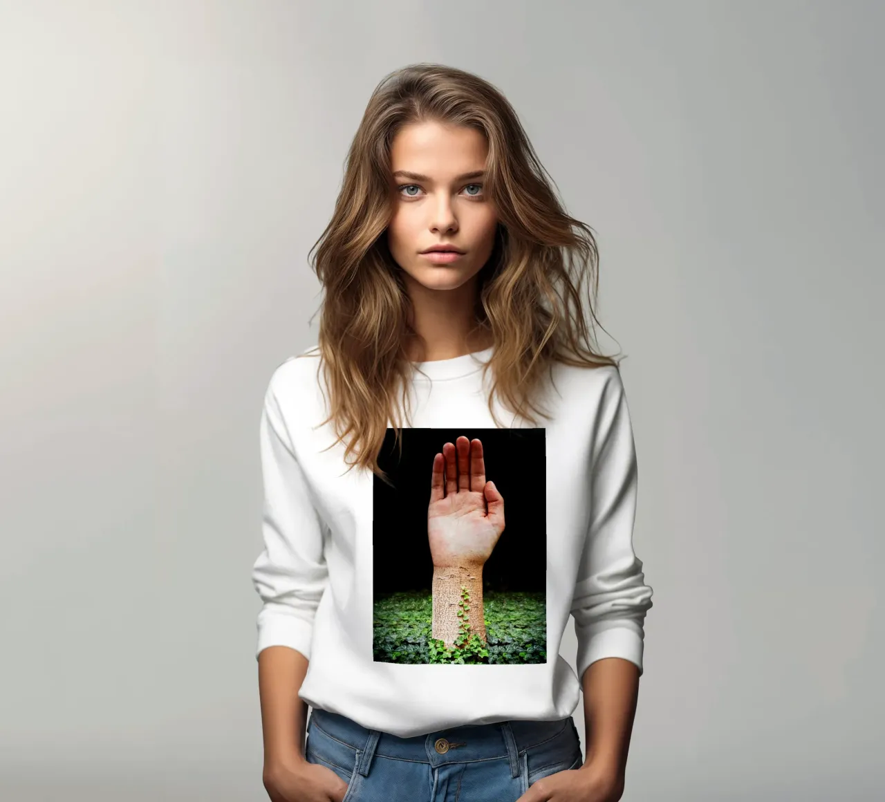 Palm Tree Sweatshirt von mofartmonica