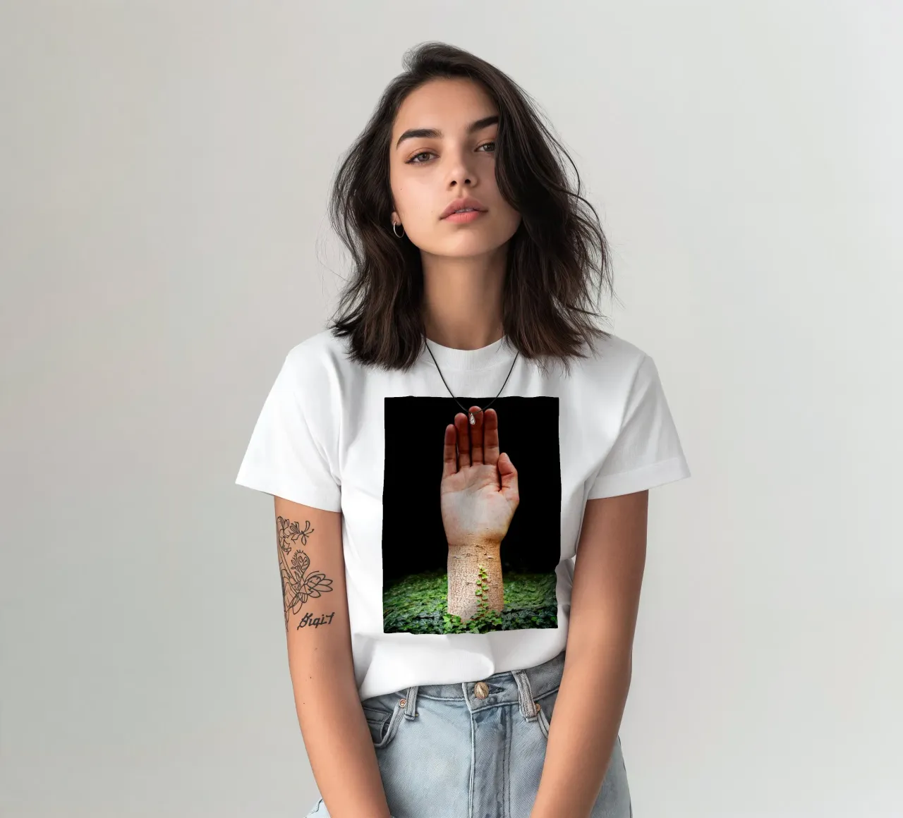 Palm Tree t-shirt da mofartmonica