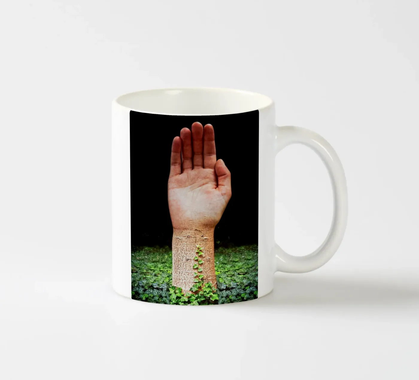 Palm Tree ceramic mug by mofartmonica