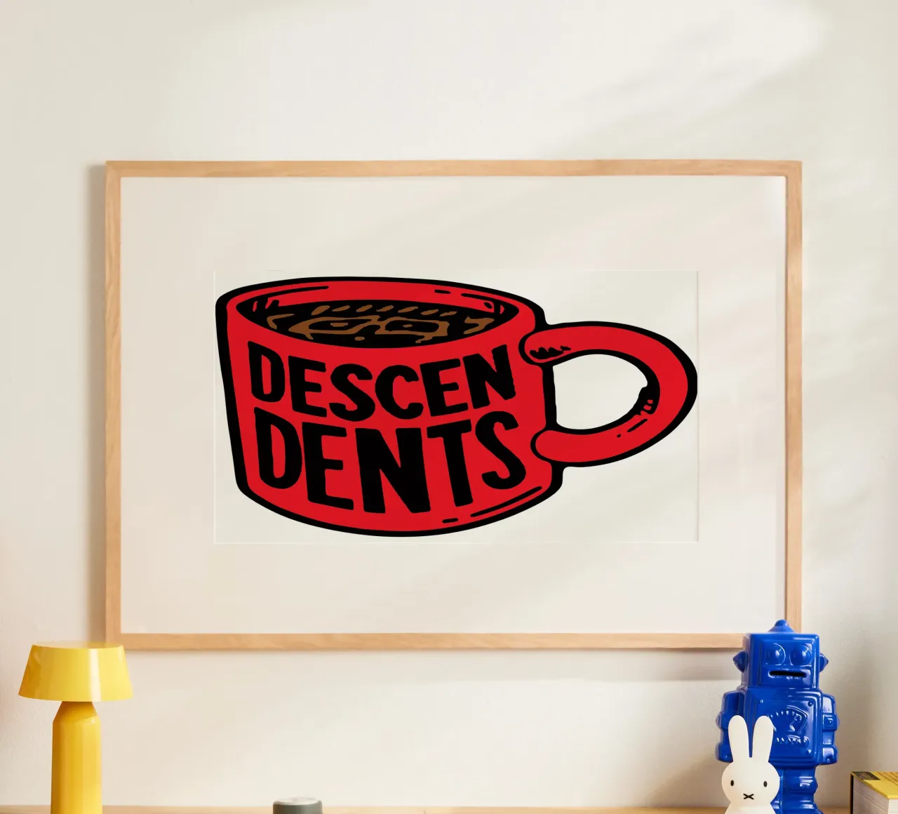 Bevanda al caffè - Descendents poster da skurtow