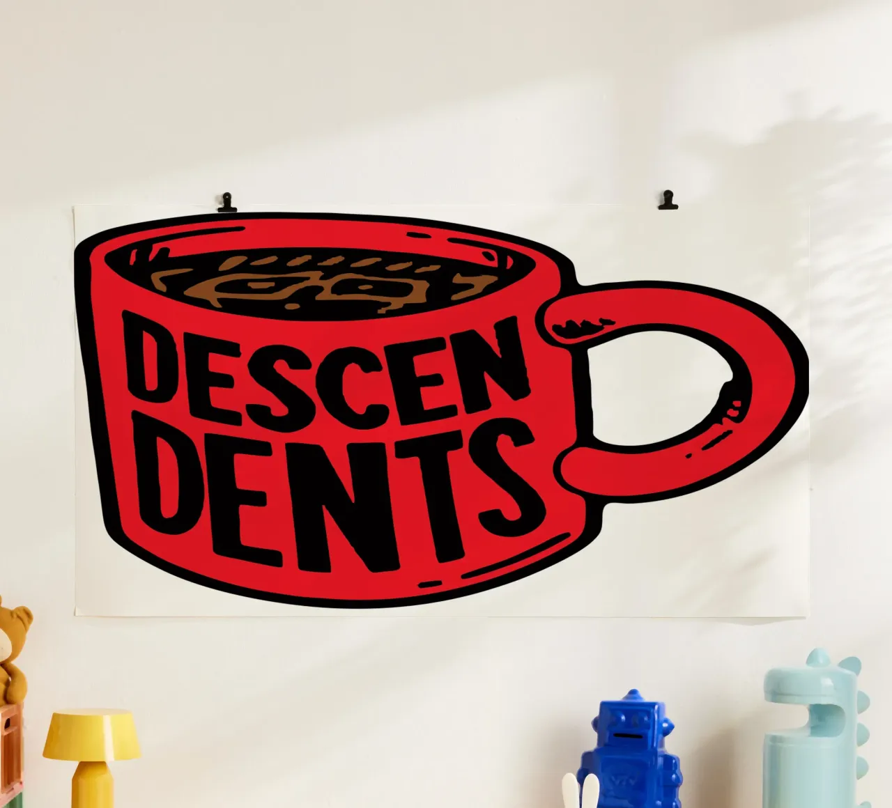 Bevanda al caffè - Descendents poster da skurtow