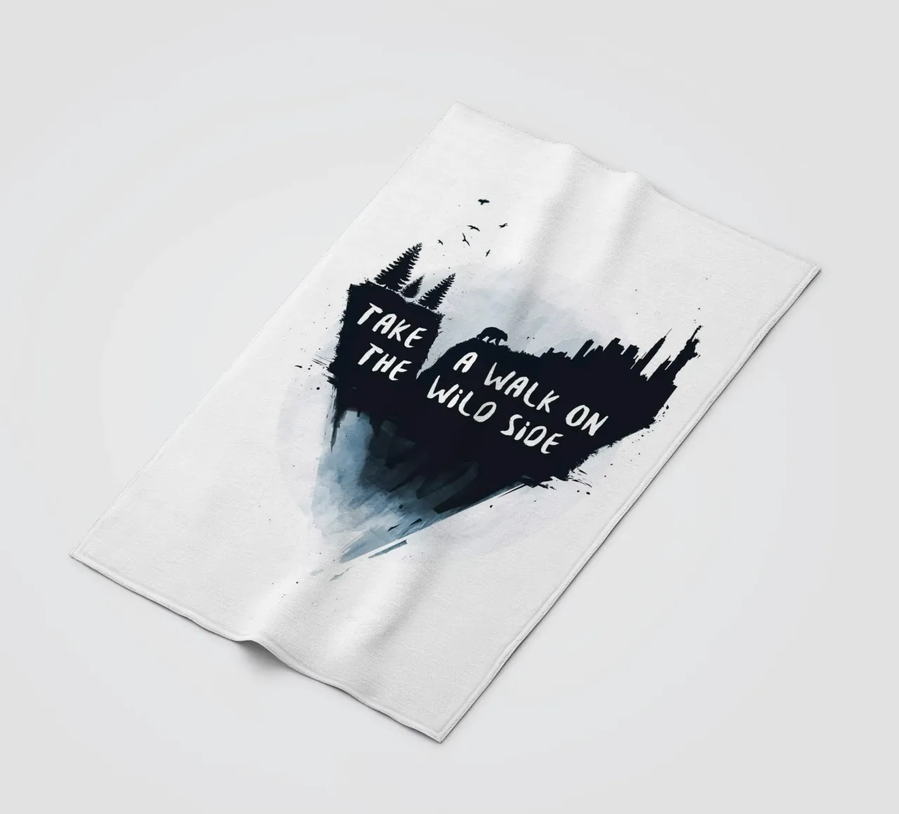 Walk on the wild side coperta in pile da Balazs Solti