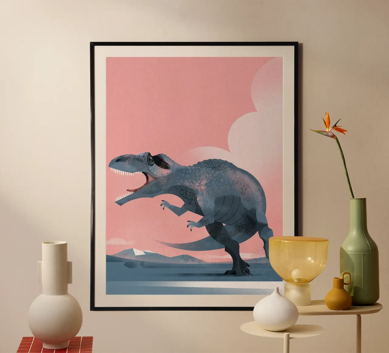 Gigantosauro poster da David Jackson