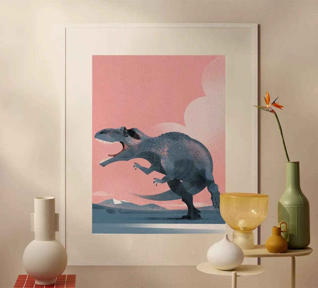 Gigantosauro poster da David Jackson