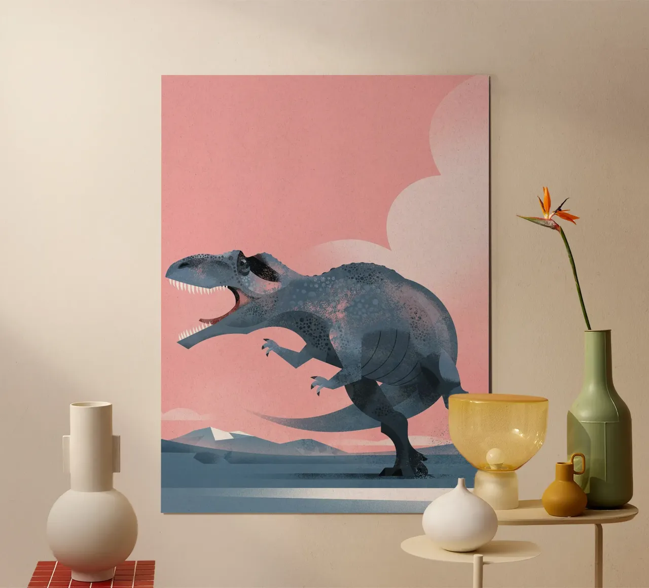 Gigantosauro poster da David Jackson