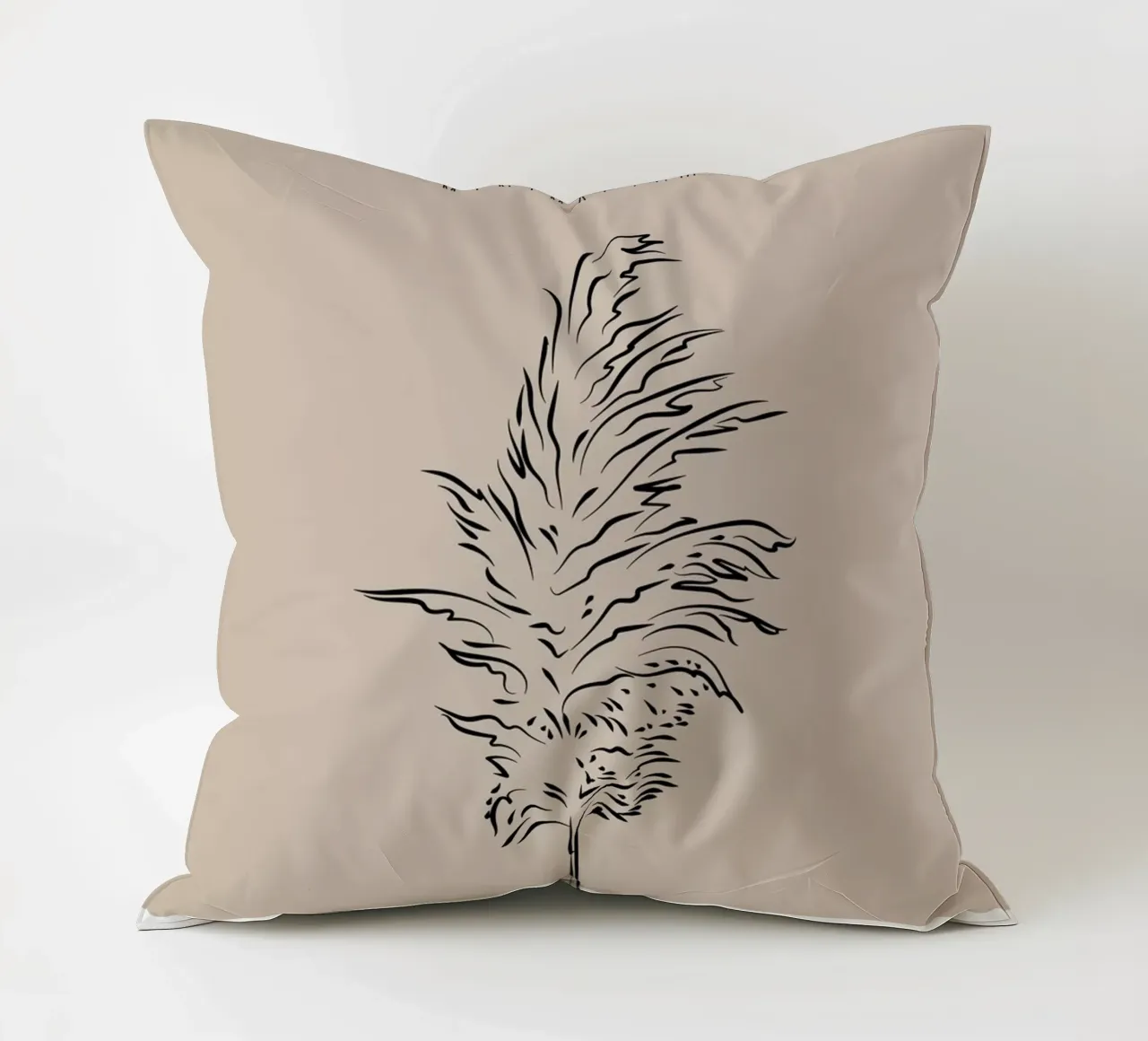 Boho Bohemian 8 Pampas cuscino da Boho Print Collection