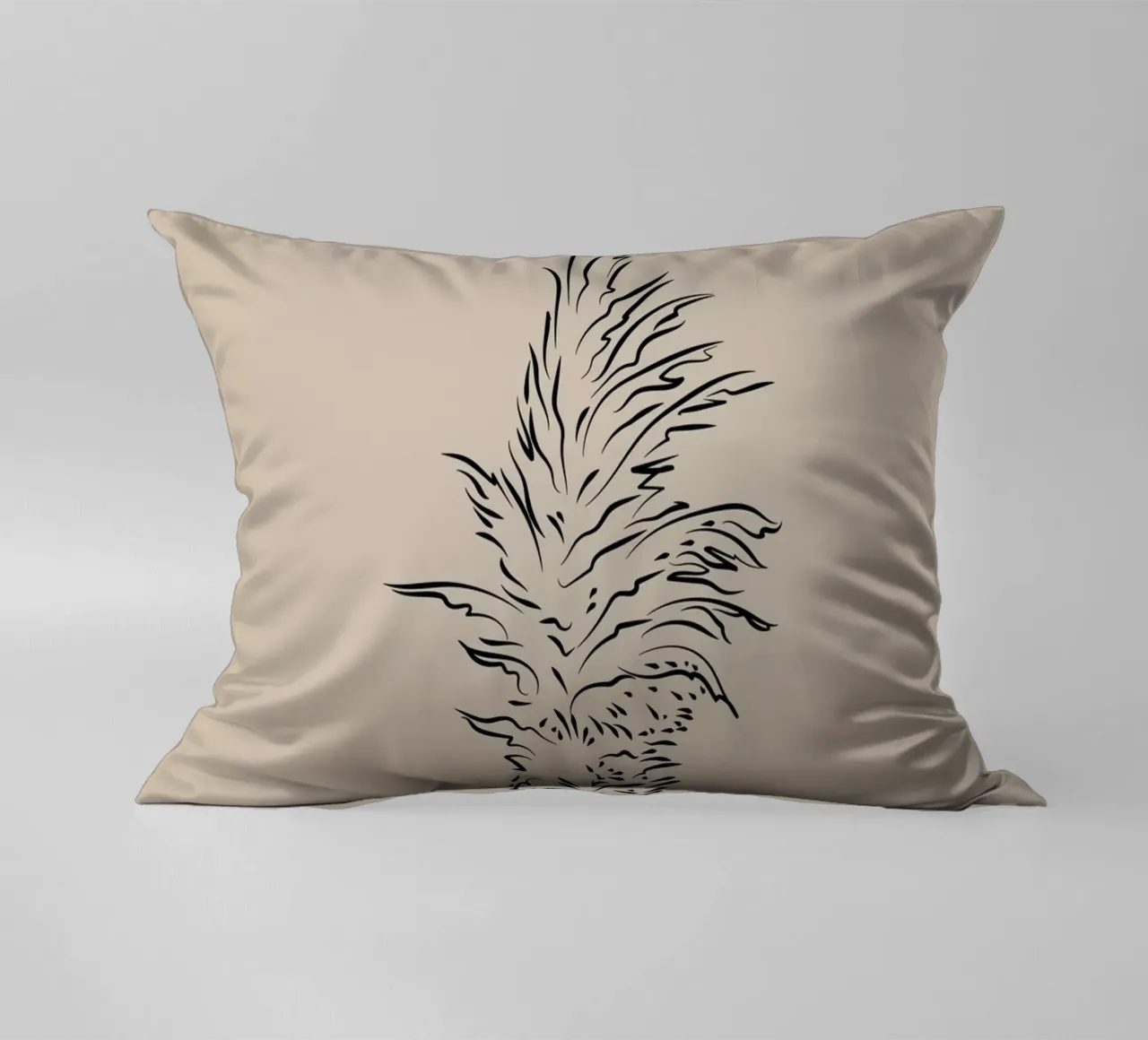 Boho Bohemian 8 Pampas cuscino da Boho Print Collection