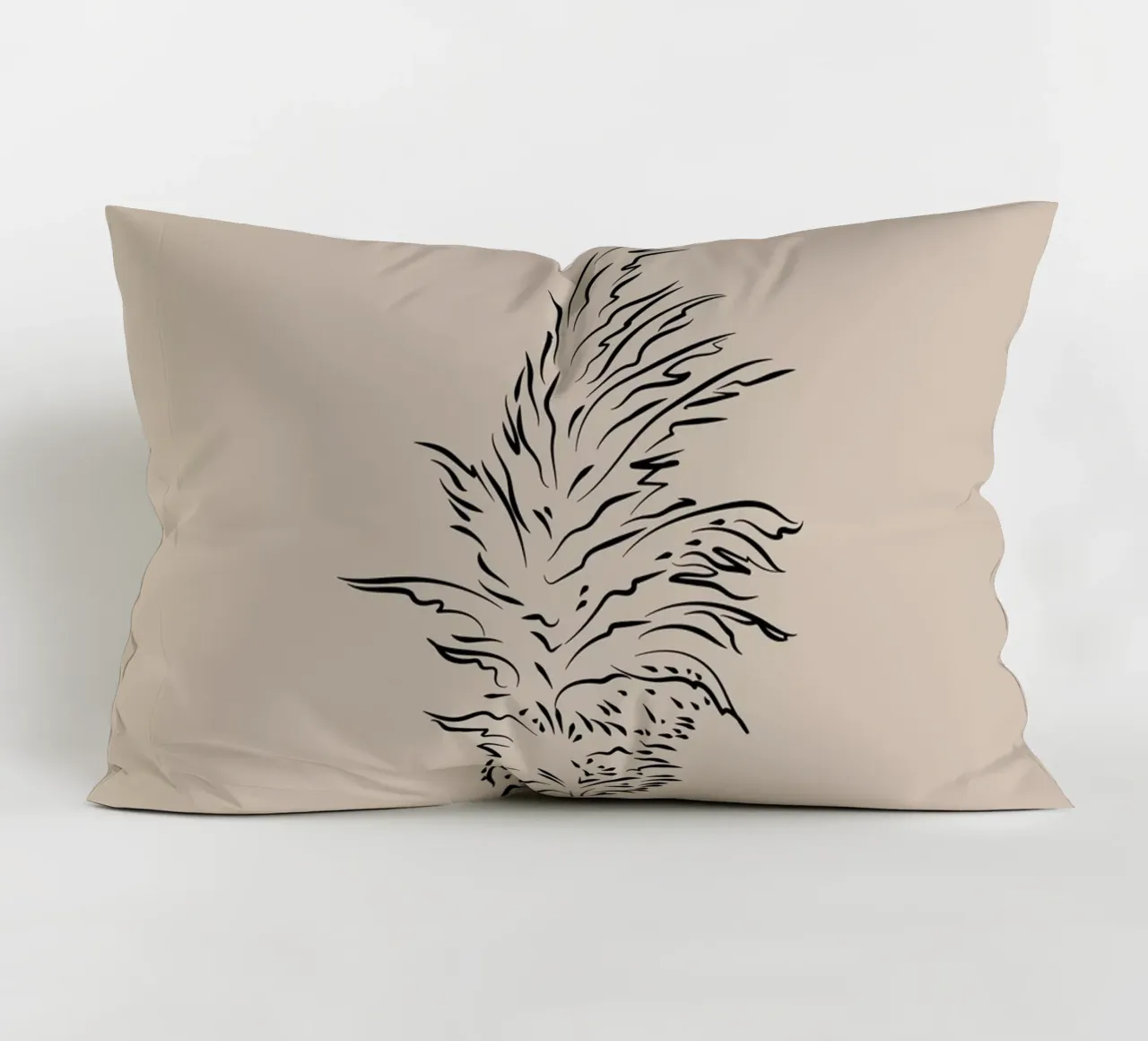 Boho Bohemian 8 Pampas cuscino da Boho Print Collection