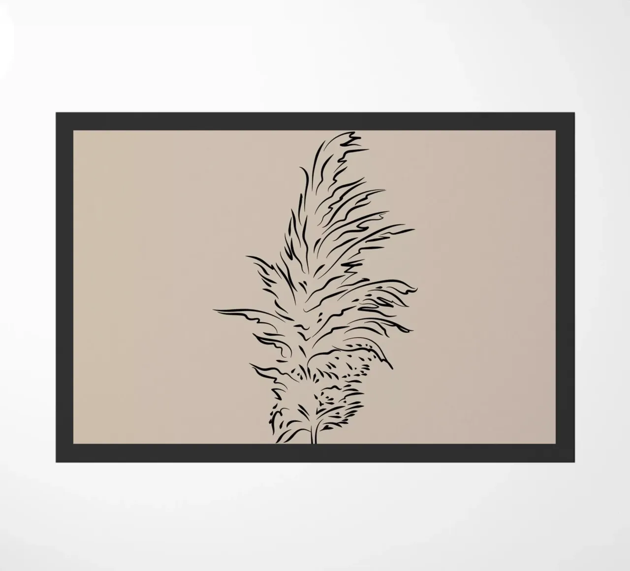 Boho Bohemian 8 Pampas zerbino da Boho Print Collection