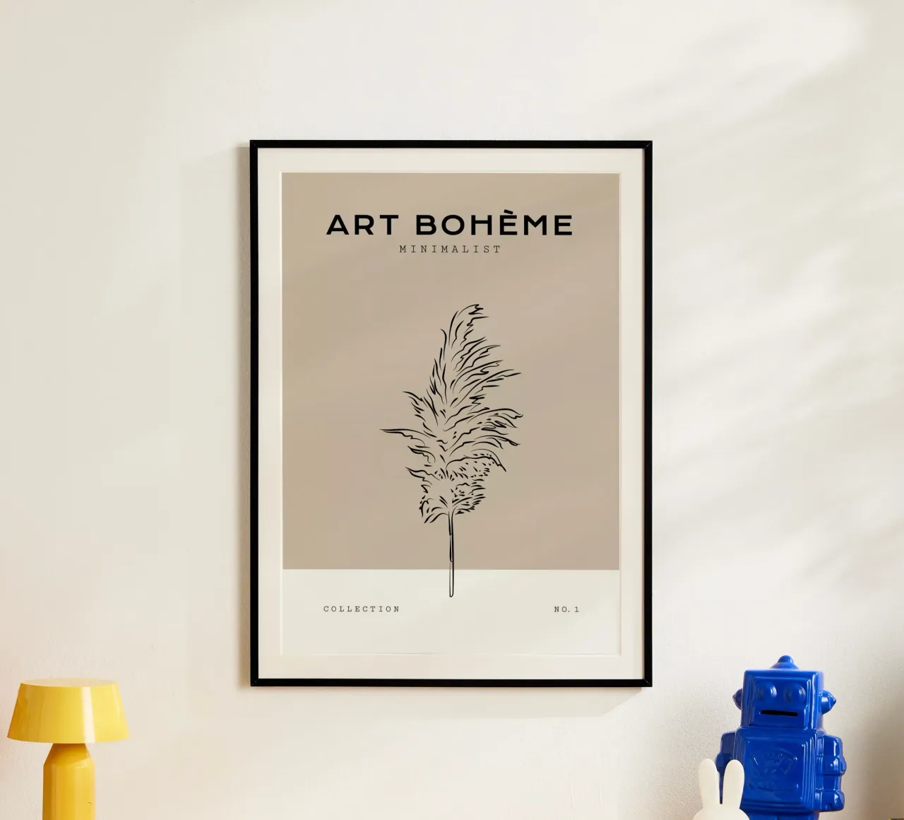 Boho Bohemian 8 Pampas poster de Boho Print Collection