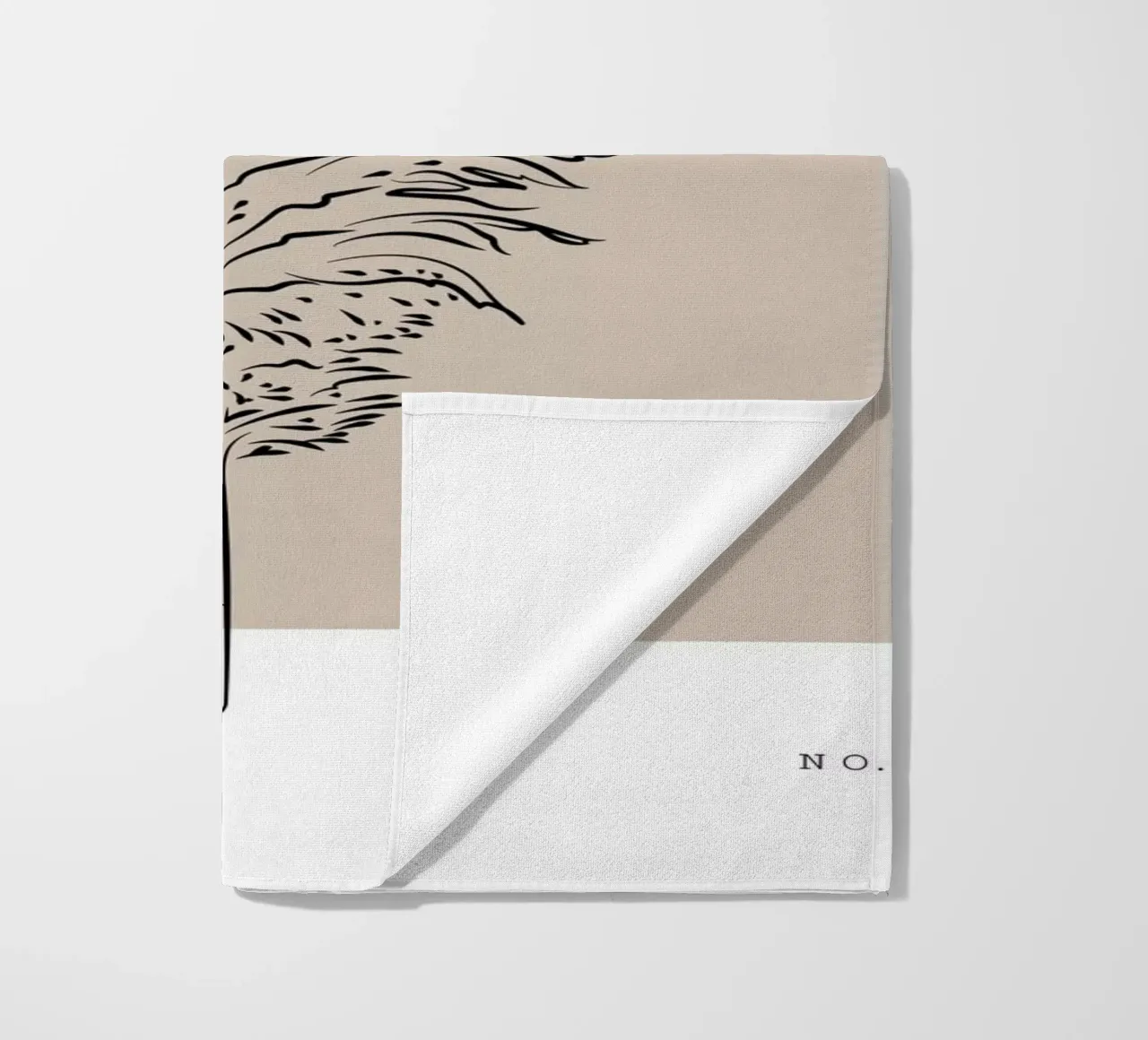 Boho Bohemian 8 Pampas telo mare da Boho Print Collection