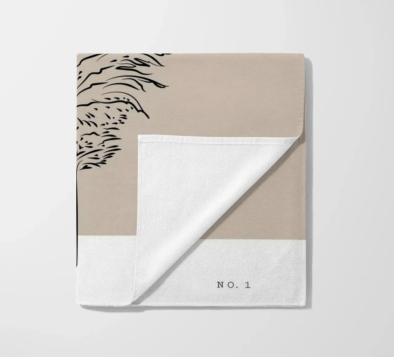 Boho Bohemian 8 Pampas telo mare da Boho Print Collection