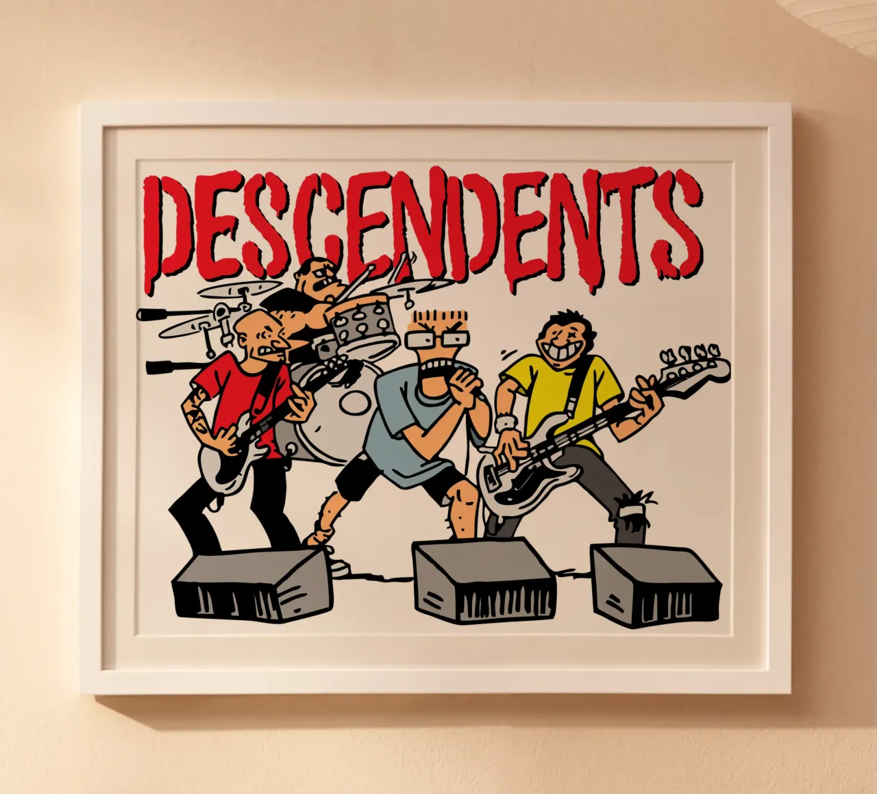 Maglietta essenziale Sing Together - Descendents poster da skurtow