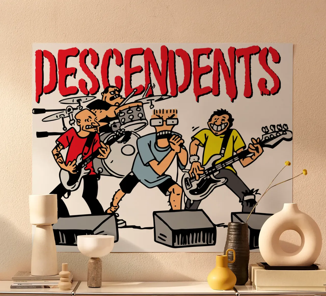 Maglietta essenziale Sing Together - Descendents poster da skurtow