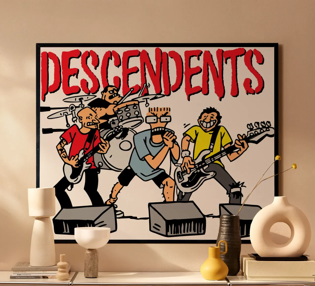 Maglietta essenziale Sing Together - Descendents poster da skurtow