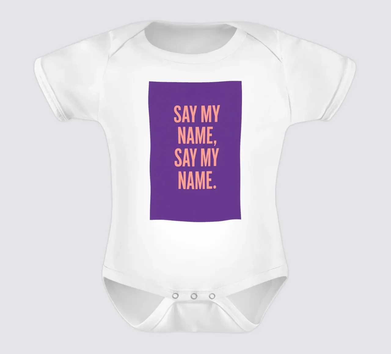 2000er R&B Poster – Girlgroup Zitat als Typo-Print Kurzarm Babybody von QuooodZ by MooodzArt