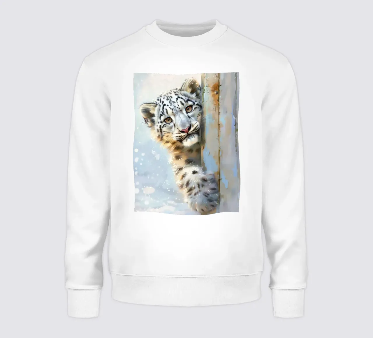 Sono io, Leo il Leopardo delle Nevi! felpa da David Jackson