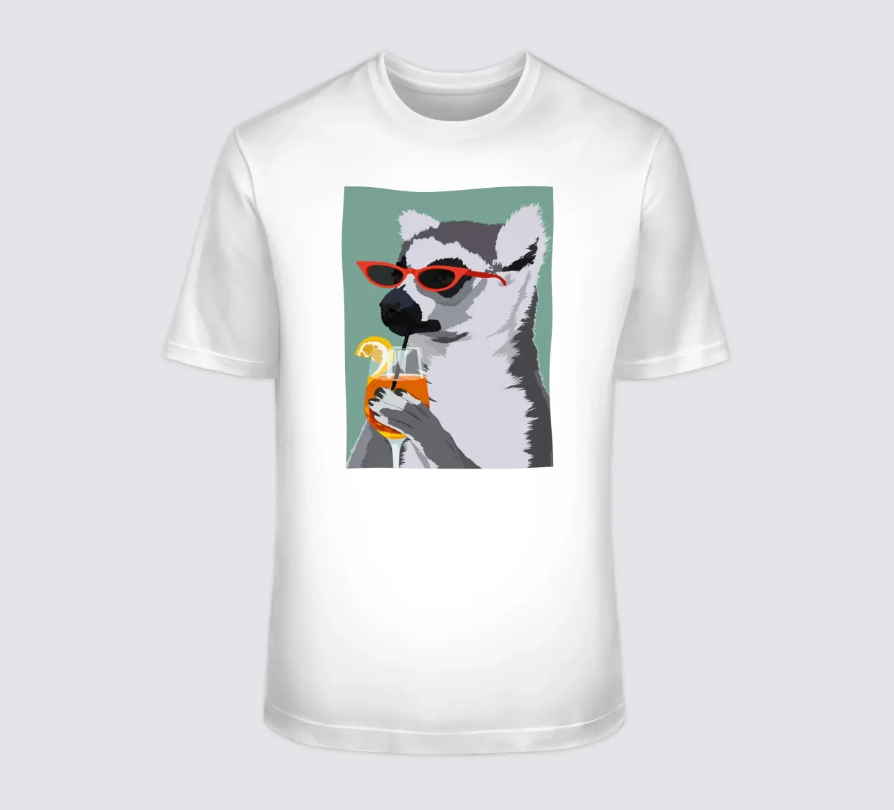 Lemure giudaico con Aperol t-shirt da David Jackson
