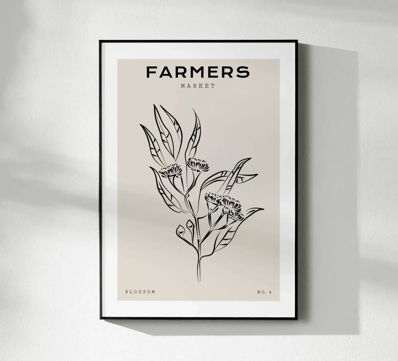 Boho Bohemian 9 Eucalyptus plexiglass da Boho Print Collection