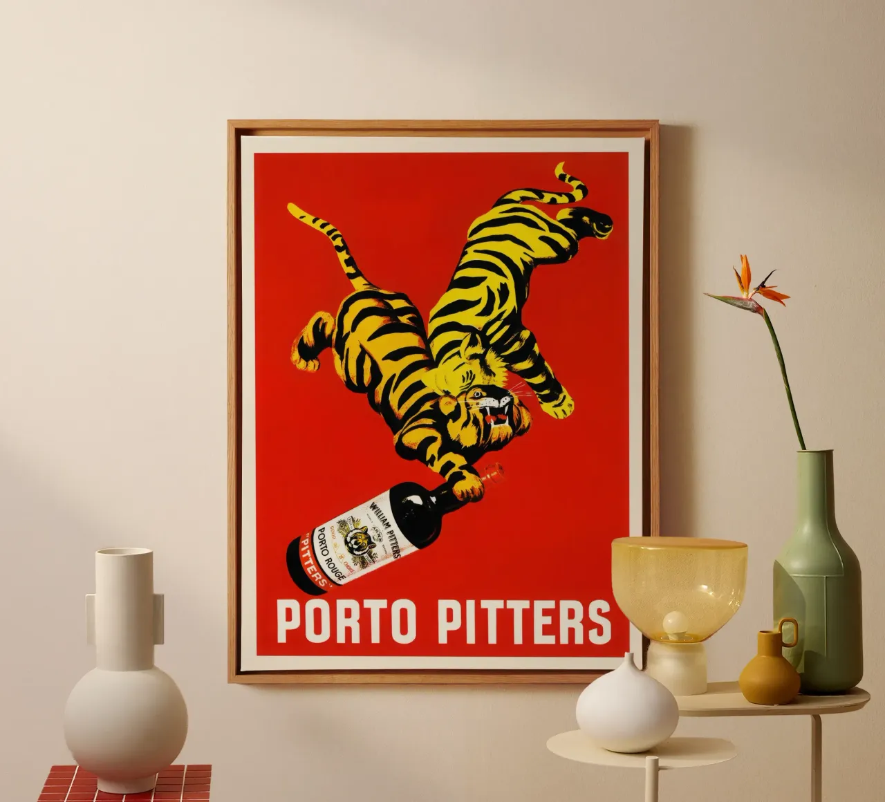 Porto Pitters tela con Cornice a cassetta da mix mate