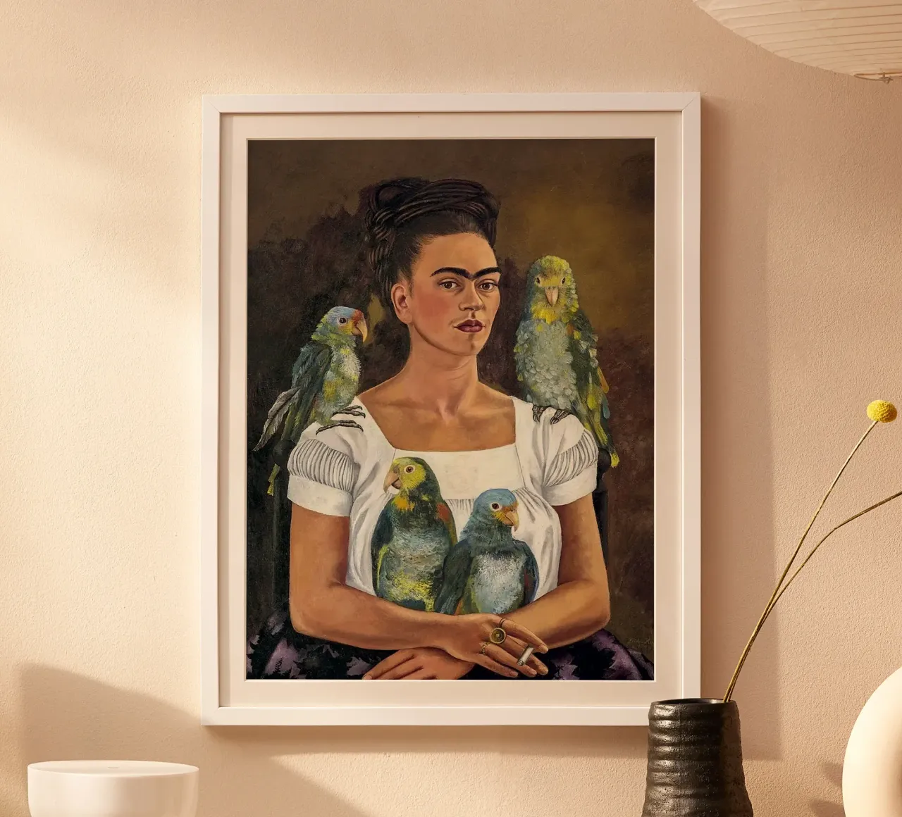 Io e i miei pappagalli, 1941 poster con telaio in plastica da David Jackson