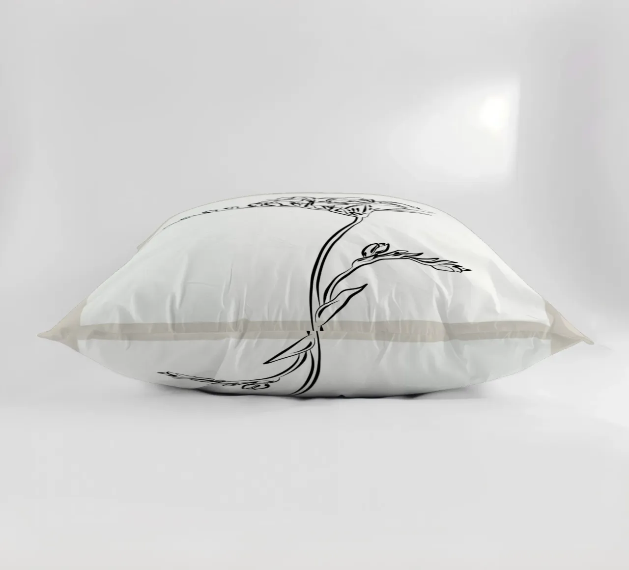 Boho Bohemian 9 Gladiolus cuscino da Boho Print Collection