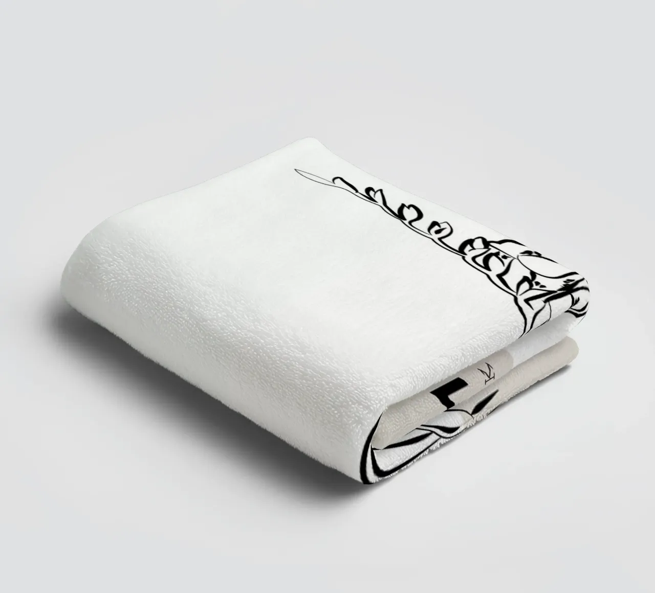 Boho Bohemian 9 Gladiolus asciugamano da bagno da Boho Print Collection