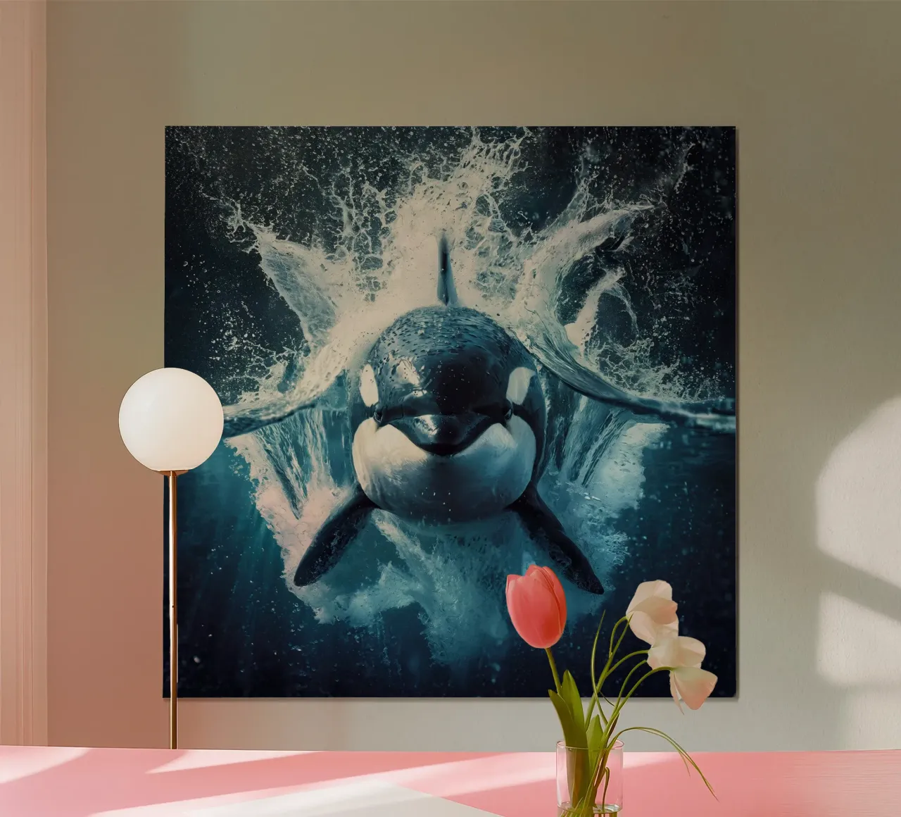 Orca Killer Whale poster da David Jackson