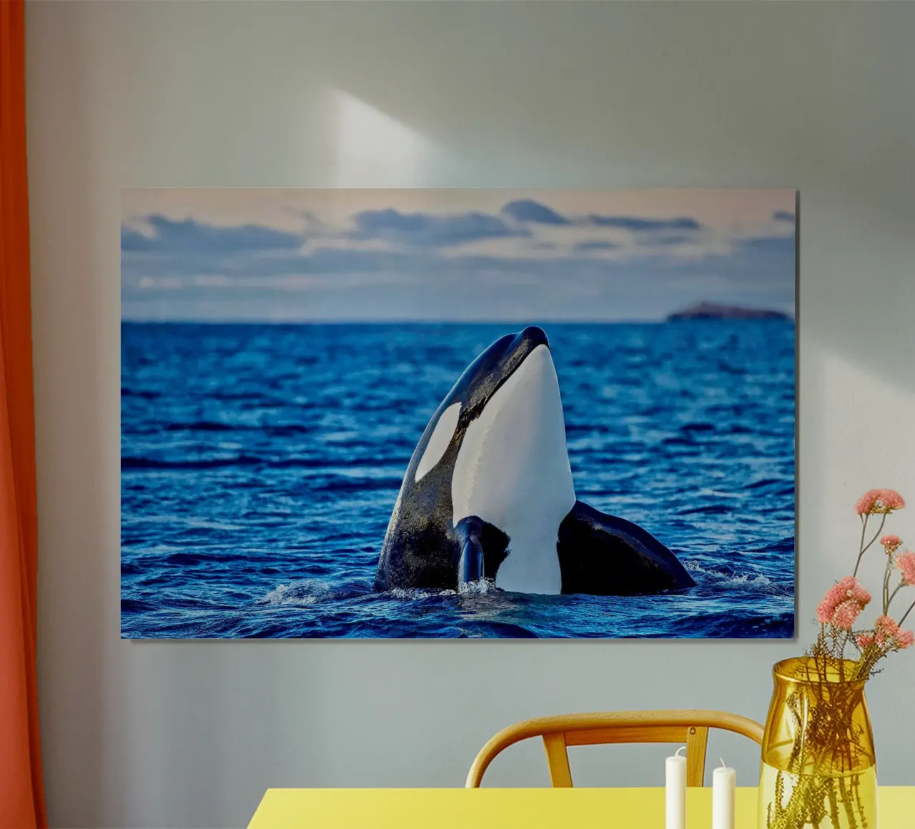 Orca o balena assassina, Kaldfjorden poster da David Jackson