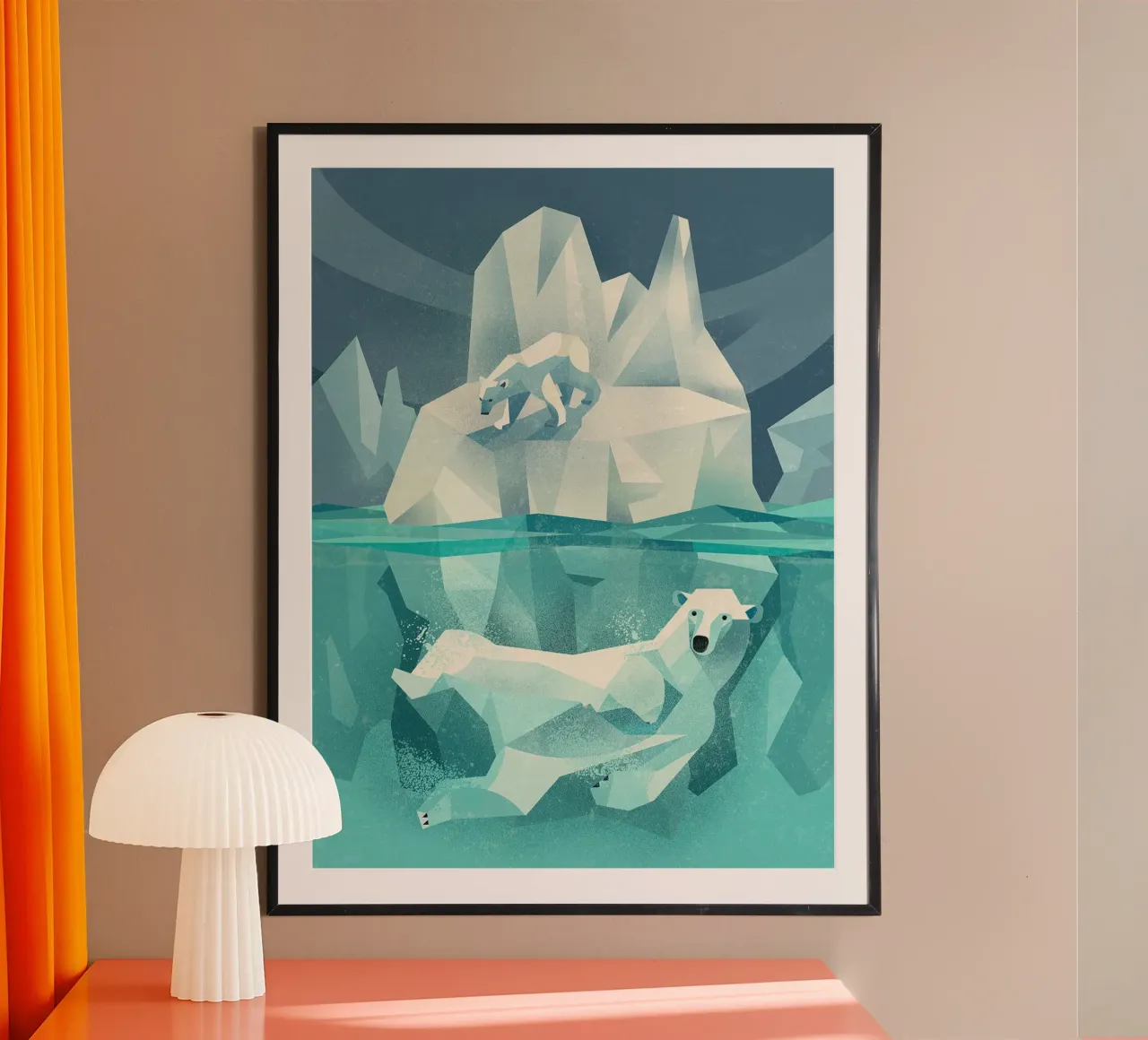 Orsi polari poster da David Jackson
