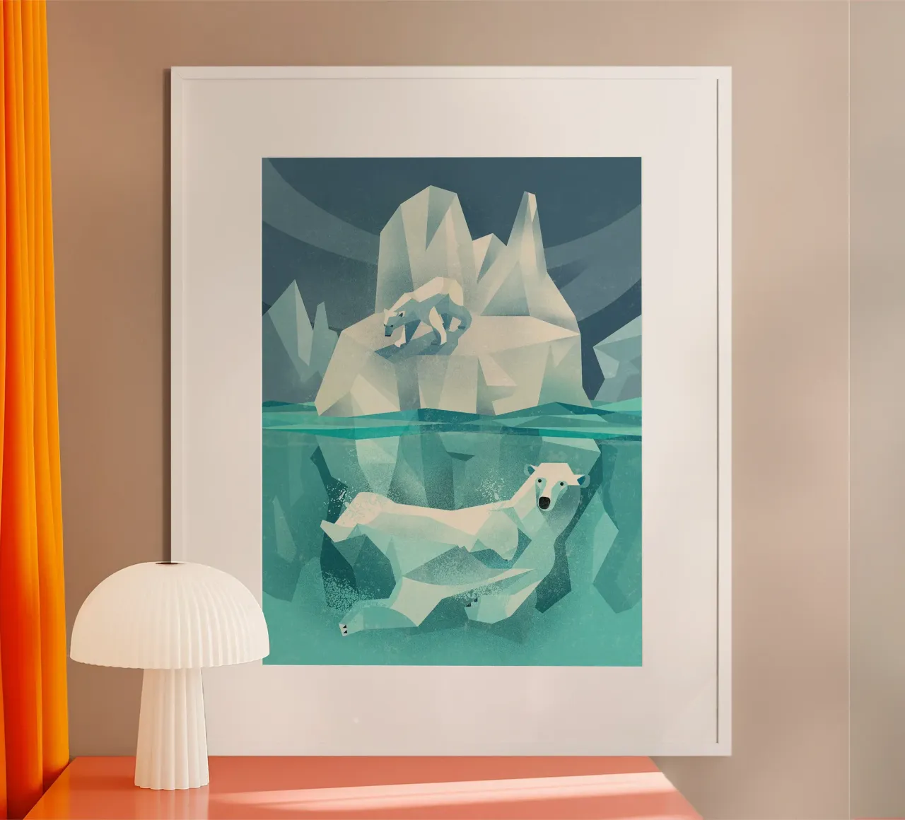 Orsi polari poster da David Jackson
