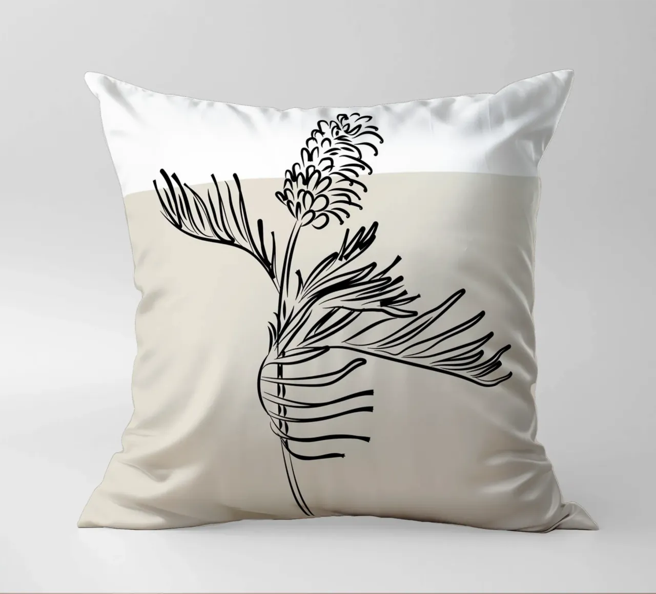 Boho Bohemian 9 Hyacinth cuscino da Boho Print Collection