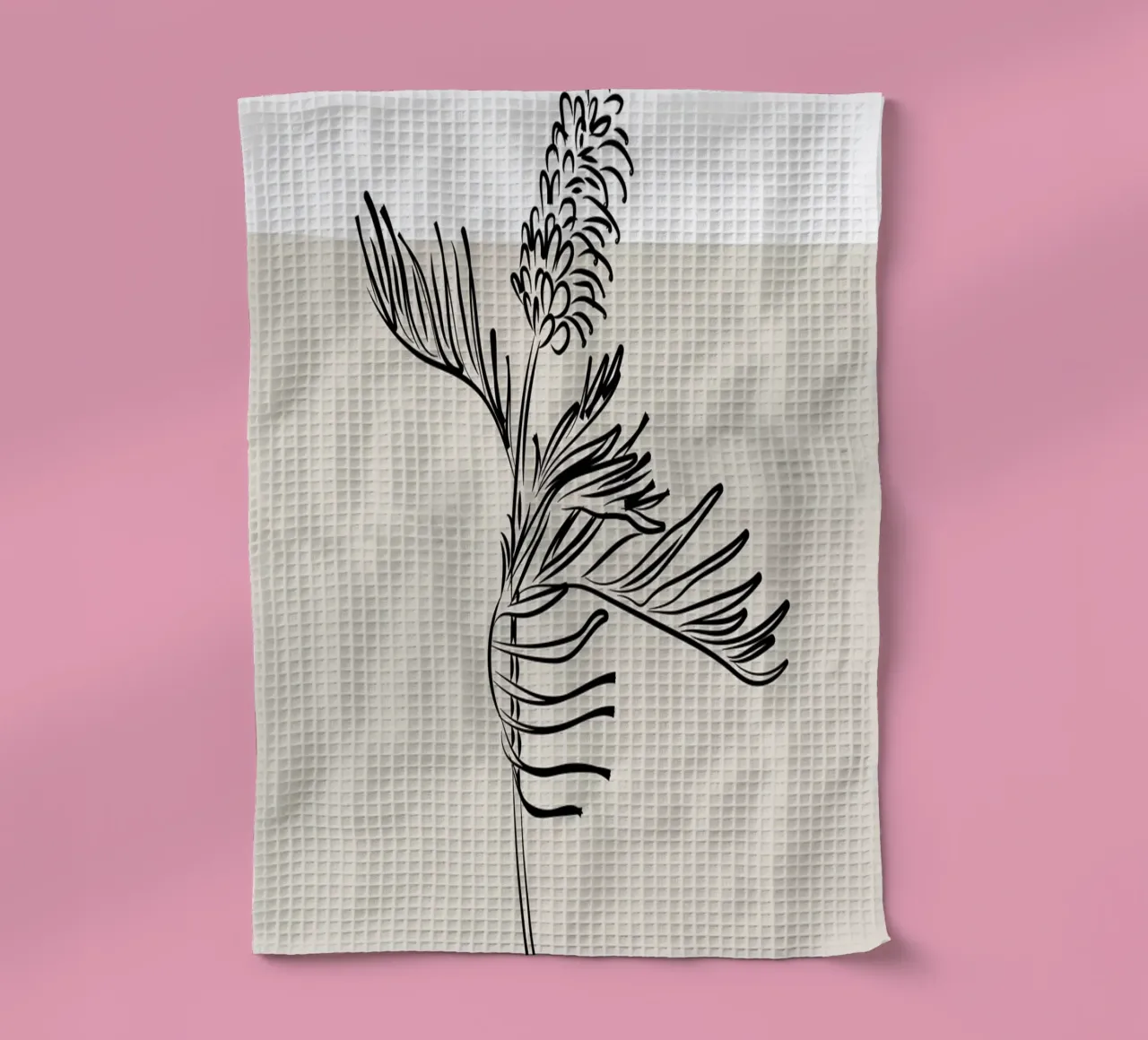 Boho Bohemian 9 Hyacinth canovaccio da cucina da Boho Print Collection