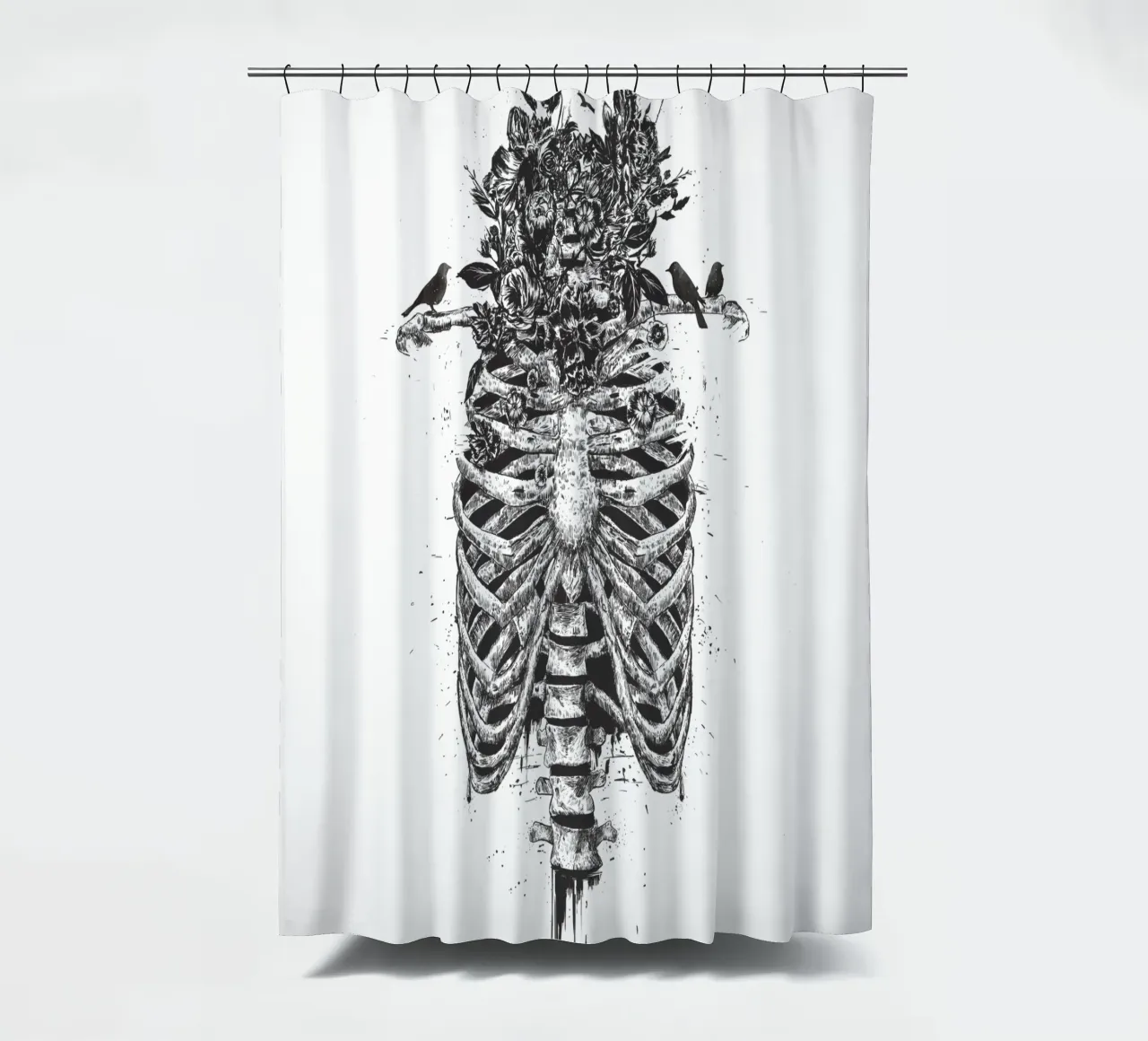 Tree of life tenda da doccia da Balazs Solti