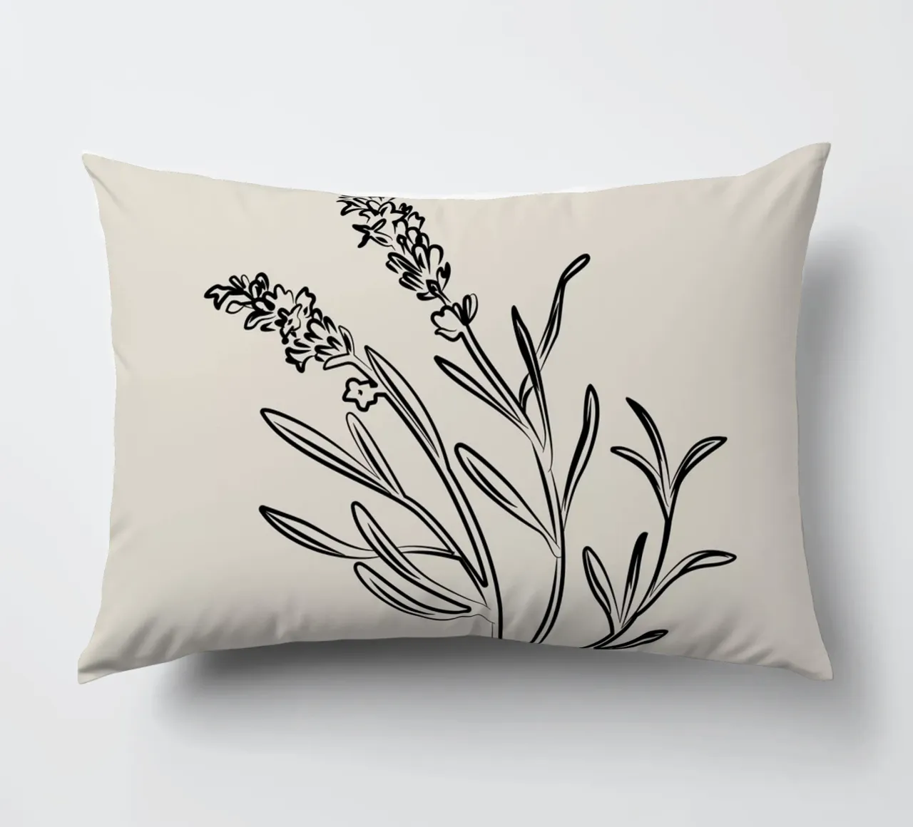 Boho Bohemian 9 Lavender cuscino da Boho Print Collection